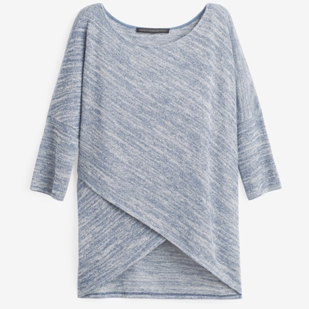 White House Black Market Cross Front top